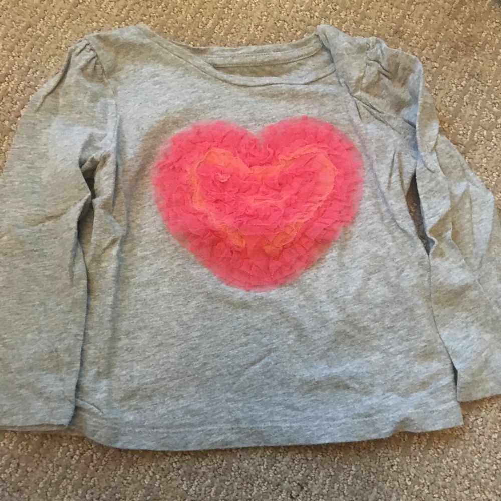 Gap Heart long sleeved shirt.